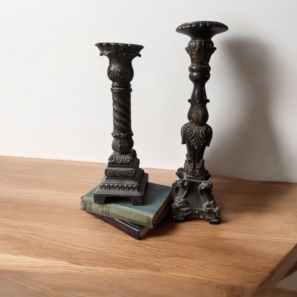 Vintage candleholders